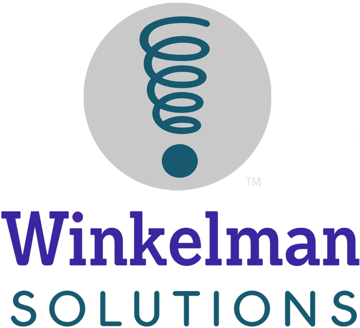 A logo of winkelmar solutions